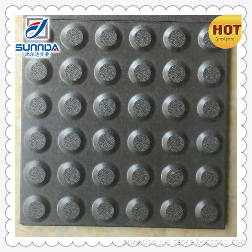 ceramic guiding blind street brick tiles, 300x300 non slip outdoor ceramic road floor homogeneous tiles